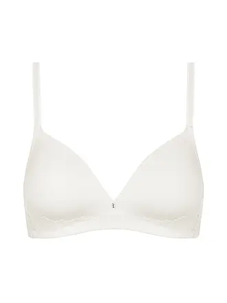 MEY | Nombre del producto: Sujetador sin aros LUXURIOUS champán
Marca: MEY
Color: crema
Categorías: Moda, Mujer

Largo de manga: sin mangas
Material: Poliéster / Poliamida, Elástico
Diseño: Liso
Detalles: Encaje | 